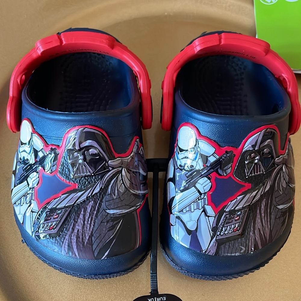 NWT Baby Crocs Star Wars